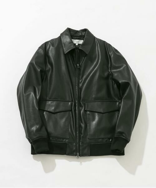 URBAN RESEARCH ROSSO / アーバンリサーチ ロッソ ブルゾン | 『XLサイズあり』ビーガンファブリックジップブルゾン | 詳細11