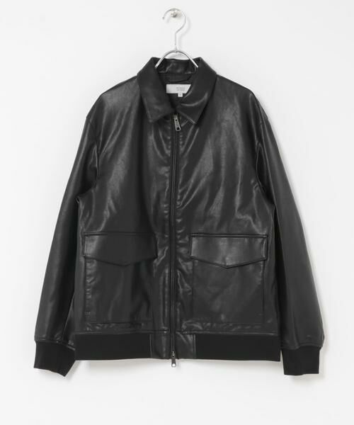 URBAN RESEARCH ROSSO / アーバンリサーチ ロッソ ブルゾン | 『XLサイズあり』ビーガンファブリックジップブルゾン | 詳細12