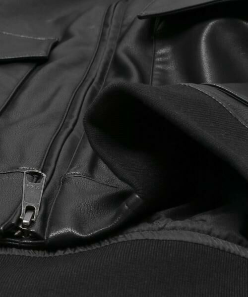 URBAN RESEARCH ROSSO / アーバンリサーチ ロッソ ブルゾン | 『XLサイズあり』ビーガンファブリックジップブルゾン | 詳細16