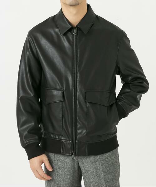 URBAN RESEARCH ROSSO / アーバンリサーチ ロッソ ブルゾン | 『XLサイズあり』ビーガンファブリックジップブルゾン | 詳細5