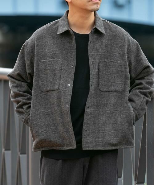 URBAN RESEARCH ROSSO / アーバンリサーチ ロッソ ブルゾン | ウールライクCPOシャツブルゾン | 詳細1
