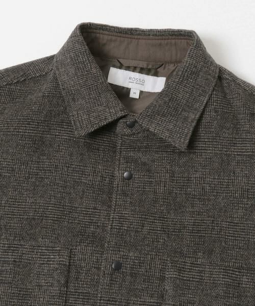 URBAN RESEARCH ROSSO / アーバンリサーチ ロッソ ブルゾン | ウールライクCPOシャツブルゾン | 詳細8
