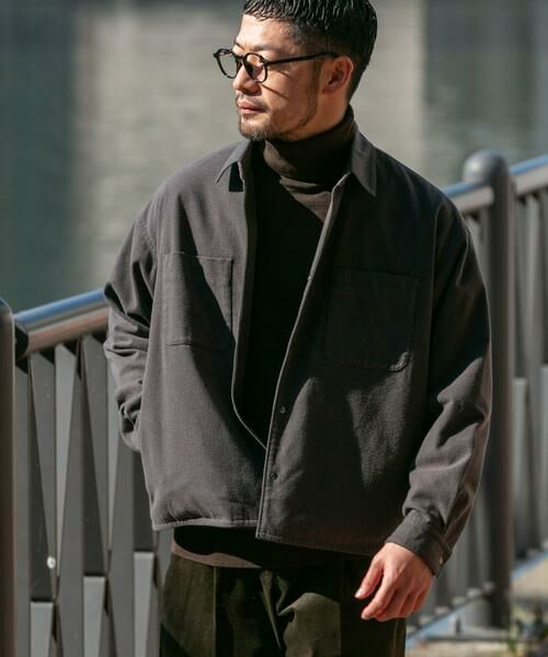 URBAN RESEARCH ROSSO / アーバンリサーチ ロッソ ブルゾン | ウールライクCPOシャツブルゾン | 詳細17