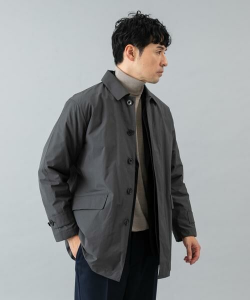 URBAN RESEARCH ROSSO / アーバンリサーチ ロッソ ステンカラーコート | 3WAYステンカラーハーフコート ライナーセット | 詳細25