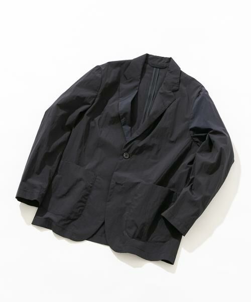 URBAN RESEARCH ROSSO/アーバンリサーチ ロッソ 3H Dry Fabricリラックスジャケット ネイビー L URBAN RESEARCH ROSSO/アーバンリサーチ ロッソ 3H Dry Fabricリラックスジャケット ネイビー L