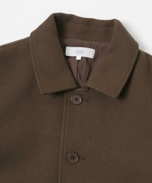 URBAN RESEARCH ROSSO / アーバンリサーチ ロッソ ステンカラーコート | 『XLサイズあり』light meltonステンカラーコート | 詳細13