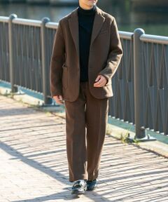 URBAN RESEARCH ROSSO / アーバンリサーチ ロッソ セットアップ | 『XLサイズあり』light meltonセットアップ