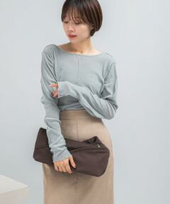 URBAN RESEARCH ROSSO / アーバンリサーチ ロッソ Tシャツ | シアーベロアシームデザインプルオーバー