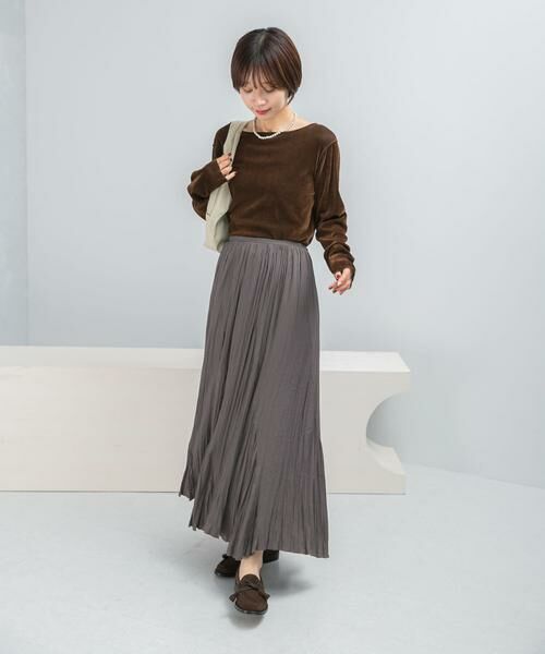 URBAN RESEARCH ROSSO / アーバンリサーチ ロッソ Tシャツ | シアーベロアシームデザインプルオーバー | 詳細2