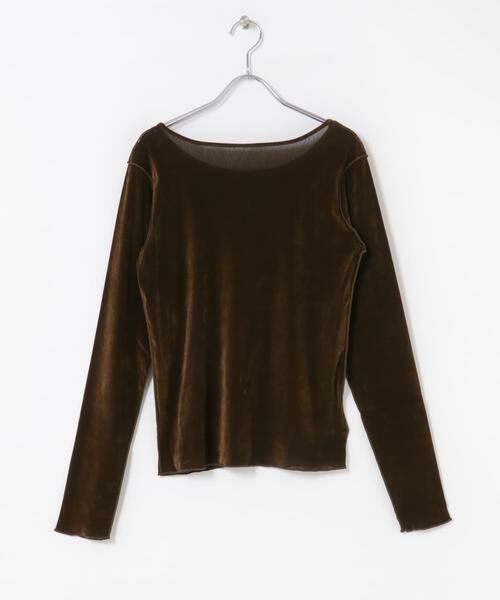 URBAN RESEARCH ROSSO / アーバンリサーチ ロッソ Tシャツ | シアーベロアシームデザインプルオーバー | 詳細3