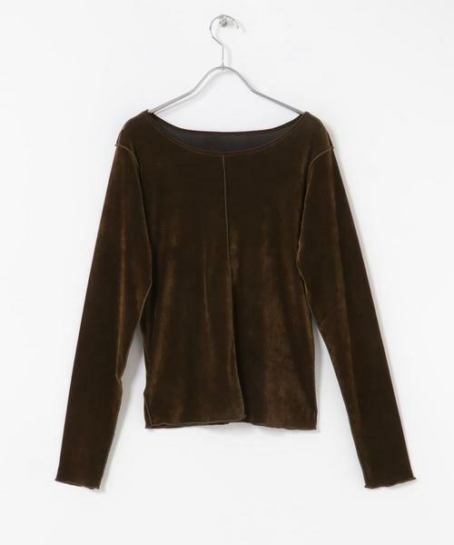 URBAN RESEARCH ROSSO / アーバンリサーチ ロッソ Tシャツ | シアーベロアシームデザインプルオーバー | 詳細6