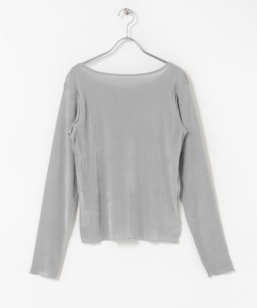 URBAN RESEARCH ROSSO / アーバンリサーチ ロッソ Tシャツ | シアーベロアシームデザインプルオーバー | 詳細15