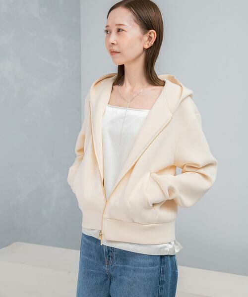 URBAN RESEARCH ROSSO / アーバンリサーチ ロッソ パーカー | 『WEB限定』刺繍ダンボールパーカー | 詳細2