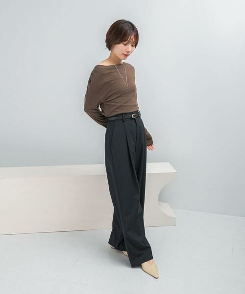 URBAN RESEARCH ROSSO / アーバンリサーチ ロッソ Tシャツ | 2WAYネックオフショルプルオーバー | 詳細1