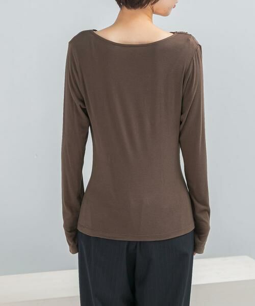 URBAN RESEARCH ROSSO / アーバンリサーチ ロッソ Tシャツ | 2WAYネックオフショルプルオーバー | 詳細4