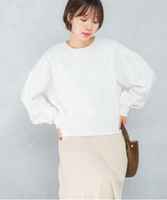 URBAN RESEARCH ROSSO / アーバンリサーチ ロッソ スウェット | タックスリーブジャガードスウェット