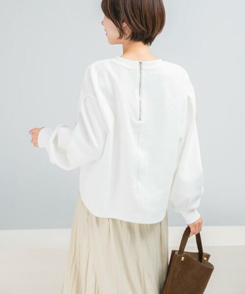 URBAN RESEARCH ROSSO / アーバンリサーチ ロッソ スウェット | タックスリーブジャガードスウェット | 詳細1