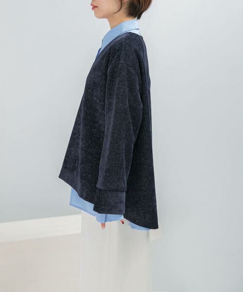 URBAN RESEARCH ROSSO / アーバンリサーチ ロッソ Tシャツ | Vネックモールラメプルオーバー | 詳細4