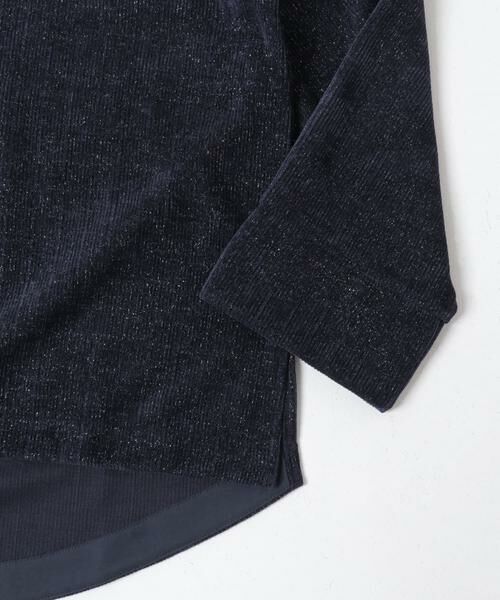 URBAN RESEARCH ROSSO / アーバンリサーチ ロッソ Tシャツ | Vネックモールラメプルオーバー | 詳細9