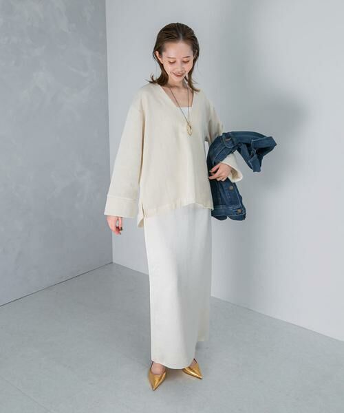 URBAN RESEARCH ROSSO / アーバンリサーチ ロッソ Tシャツ | Vネックモールラメプルオーバー | 詳細16