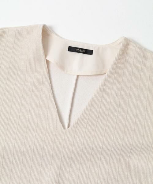 URBAN RESEARCH ROSSO / アーバンリサーチ ロッソ Tシャツ | Vネックモールラメプルオーバー | 詳細18