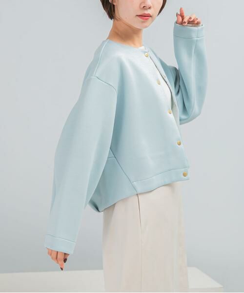 URBAN RESEARCH ROSSO / アーバンリサーチ ロッソ その他トップス | ブライトダンボール釦デザインプルオーバー | 詳細1