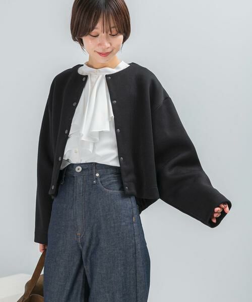 URBAN RESEARCH ROSSO / アーバンリサーチ ロッソ その他トップス | ブライトダンボール釦デザインプルオーバー | 詳細9