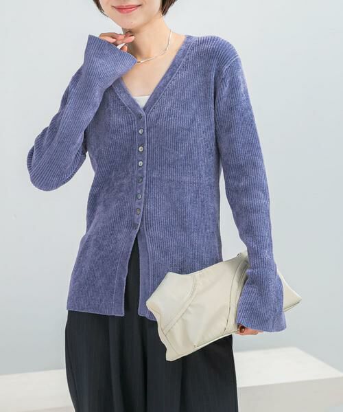 URBAN RESEARCH ROSSO / アーバンリサーチ ロッソ カーディガン・ボレロ | モールVネックニットカーディガン | 詳細1