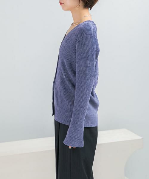 URBAN RESEARCH ROSSO / アーバンリサーチ ロッソ カーディガン・ボレロ | モールVネックニットカーディガン | 詳細5