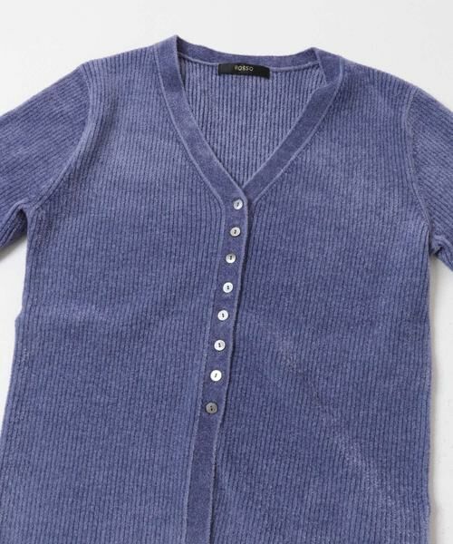 URBAN RESEARCH ROSSO / アーバンリサーチ ロッソ カーディガン・ボレロ | モールVネックニットカーディガン | 詳細9