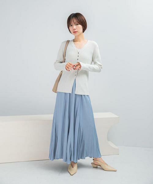 URBAN RESEARCH ROSSO / アーバンリサーチ ロッソ カーディガン・ボレロ | モールVネックニットカーディガン | 詳細15