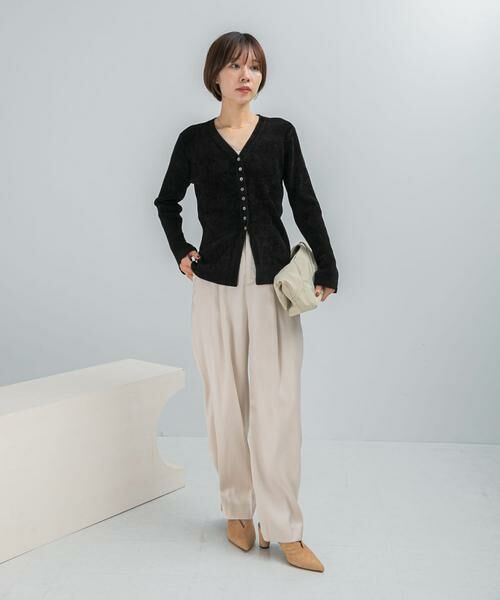 URBAN RESEARCH ROSSO / アーバンリサーチ ロッソ カーディガン・ボレロ | モールVネックニットカーディガン | 詳細19