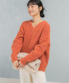 URBAN RESEARCH ROSSO / アーバンリサーチ ロッソ ニット・セーター | 『WEB限定』Vネックカーブスリーブニット