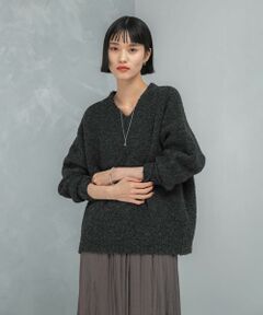 URBAN RESEARCH ROSSO / アーバンリサーチ ロッソ ニット・セーター | 『WEB限定』Vネックカーブスリーブニット