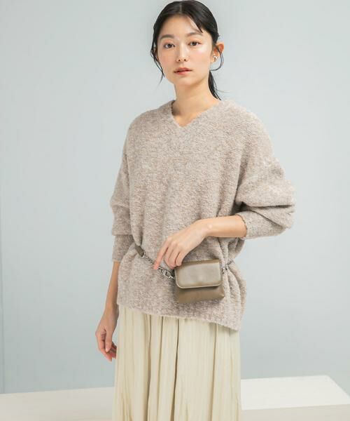 URBAN RESEARCH ROSSO / アーバンリサーチ ロッソ ニット・セーター | 『WEB限定』Vネックカーブスリーブニット | 詳細2