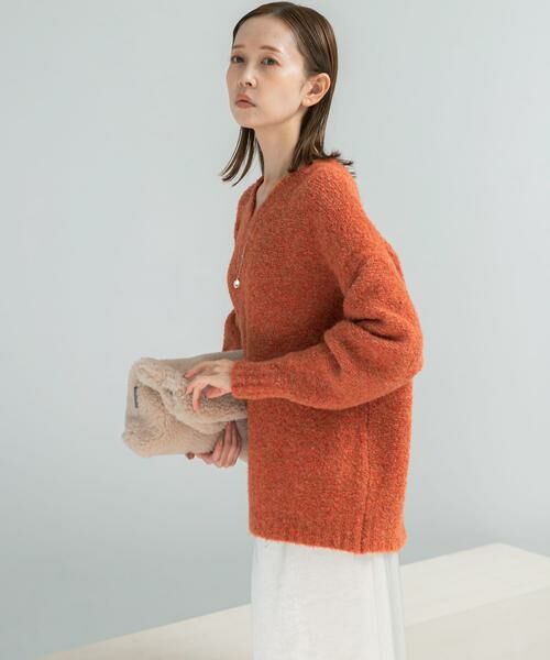 URBAN RESEARCH ROSSO / アーバンリサーチ ロッソ ニット・セーター | 『WEB限定』Vネックカーブスリーブニット | 詳細10