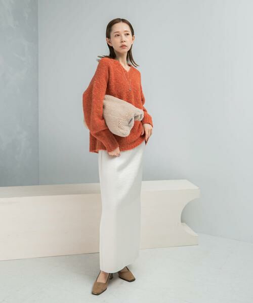 URBAN RESEARCH ROSSO / アーバンリサーチ ロッソ ニット・セーター | 『WEB限定』Vネックカーブスリーブニット | 詳細12