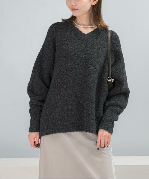 URBAN RESEARCH ROSSO / アーバンリサーチ ロッソ ニット・セーター | 『WEB限定』Vネックカーブスリーブニット | 詳細23