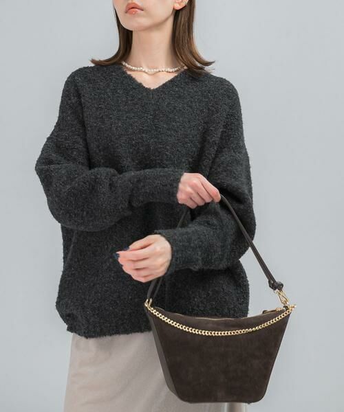 URBAN RESEARCH ROSSO / アーバンリサーチ ロッソ ニット・セーター | 『WEB限定』Vネックカーブスリーブニット | 詳細24