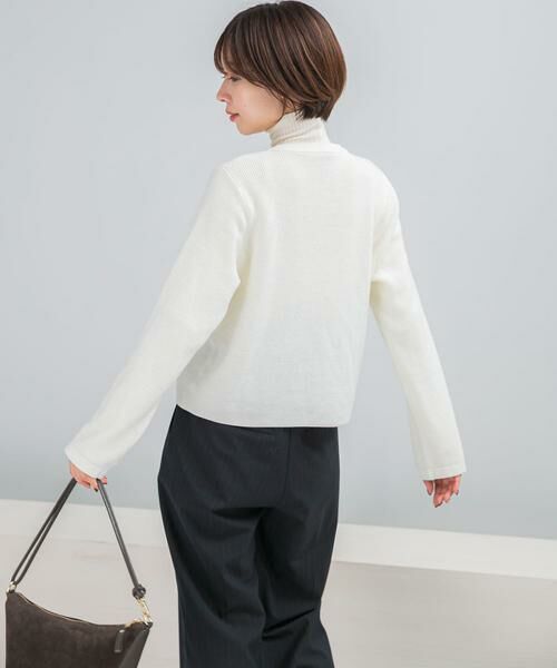 URBAN RESEARCH ROSSO / アーバンリサーチ ロッソ カーディガン・ボレロ | ビジューショートカーディガン | 詳細2