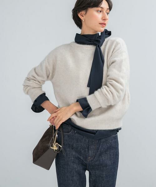 URBAN RESEARCH ROSSO / アーバンリサーチ ロッソ カーディガン・ボレロ | エアリーニット2WAYカーディガン | 詳細2