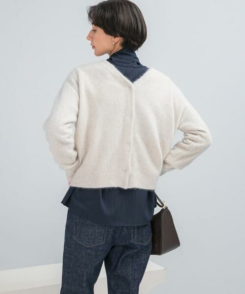 URBAN RESEARCH ROSSO / アーバンリサーチ ロッソ カーディガン・ボレロ | エアリーニット2WAYカーディガン | 詳細3