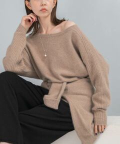 URBAN RESEARCH ROSSO / アーバンリサーチ ロッソ ニット・セーター | エアリーニット2WAYネックプルオーバー