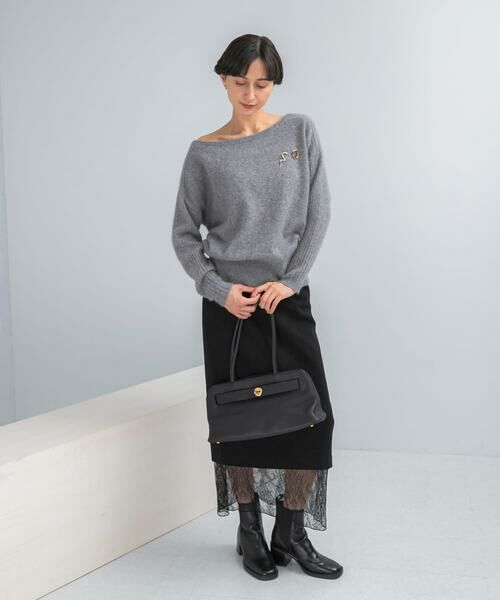 URBAN RESEARCH ROSSO / アーバンリサーチ ロッソ ニット・セーター | エアリーニット2WAYネックプルオーバー | 詳細2