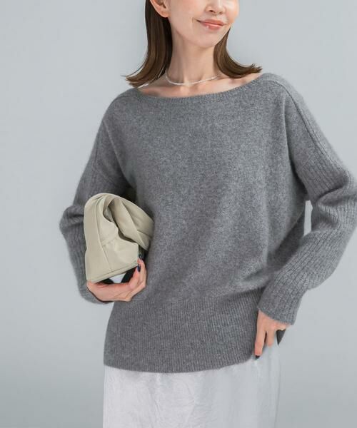 URBAN RESEARCH ROSSO / アーバンリサーチ ロッソ ニット・セーター | エアリーニット2WAYネックプルオーバー | 詳細6