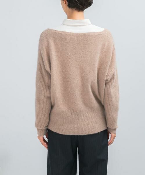 URBAN RESEARCH ROSSO / アーバンリサーチ ロッソ ニット・セーター | エアリーニット2WAYネックプルオーバー | 詳細23
