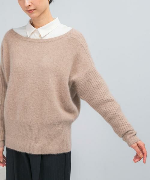 URBAN RESEARCH ROSSO / アーバンリサーチ ロッソ ニット・セーター | エアリーニット2WAYネックプルオーバー | 詳細24