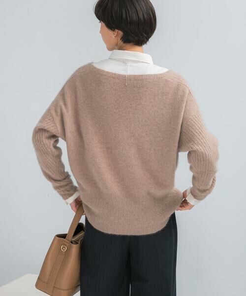 URBAN RESEARCH ROSSO / アーバンリサーチ ロッソ ニット・セーター | エアリーニット2WAYネックプルオーバー | 詳細19