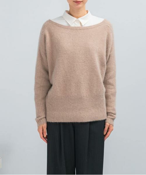 URBAN RESEARCH ROSSO / アーバンリサーチ ロッソ ニット・セーター | エアリーニット2WAYネックプルオーバー | 詳細21