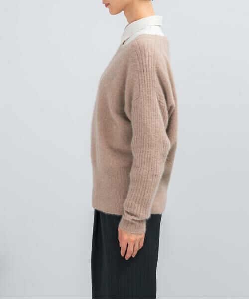 URBAN RESEARCH ROSSO / アーバンリサーチ ロッソ ニット・セーター | エアリーニット2WAYネックプルオーバー | 詳細22